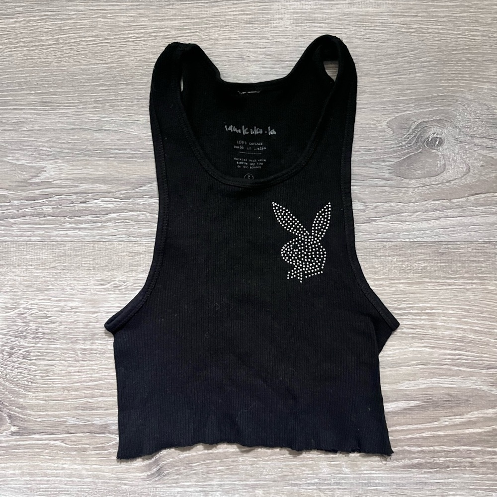 IAMKOKO.LA PLAYBOY RHINESTONE TANK